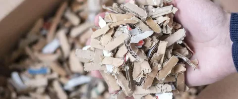 shredded-cardboard-chips-in-hand